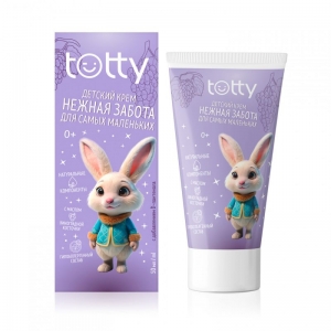 Детский крем TOTTY &laquo;Нежная забота для самых маленьких&raquo; 0+, 50 мл